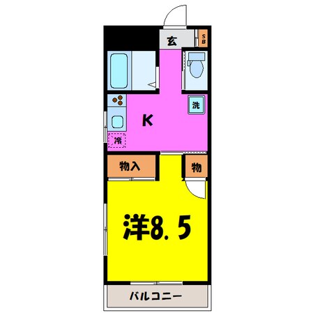 ビハーラ（高崎市江木町）の物件間取画像